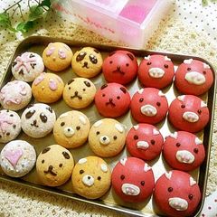 A picture of Strawberry Cream Cheese Cookies for Valentine's Day.