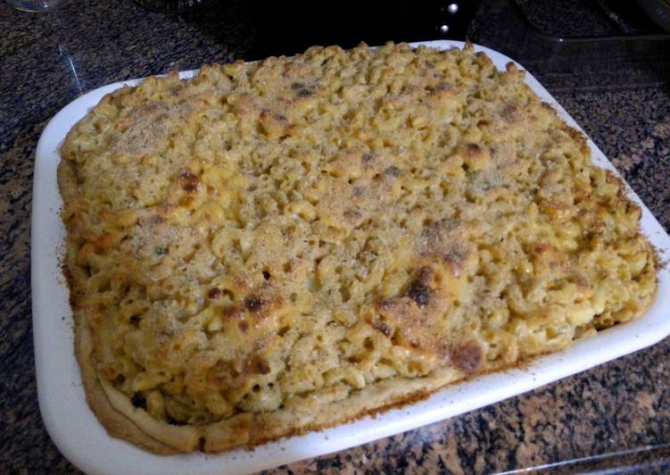 Step-by-Step Guide to Make Favorite Baked mac and cheese pie