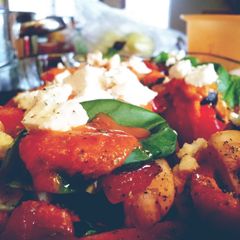 A picture of Stuffed bell peppers.