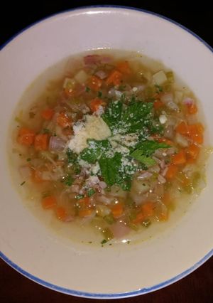 Una foto de Sopa Cultivateur del nabo
