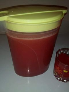 صورة لوصفة عصير الفراولة 🍓🍓🍓🍓