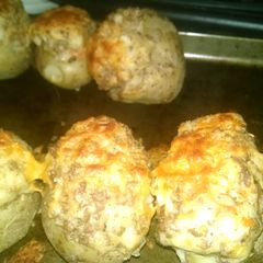 A picture of Shepherd's Pie Twice Baked Potatoes.