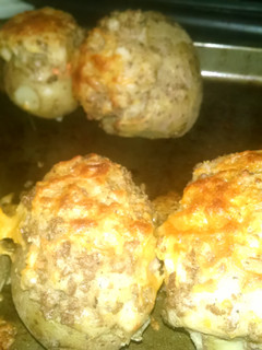 A picture of Shepherd's Pie Twice Baked Potatoes.