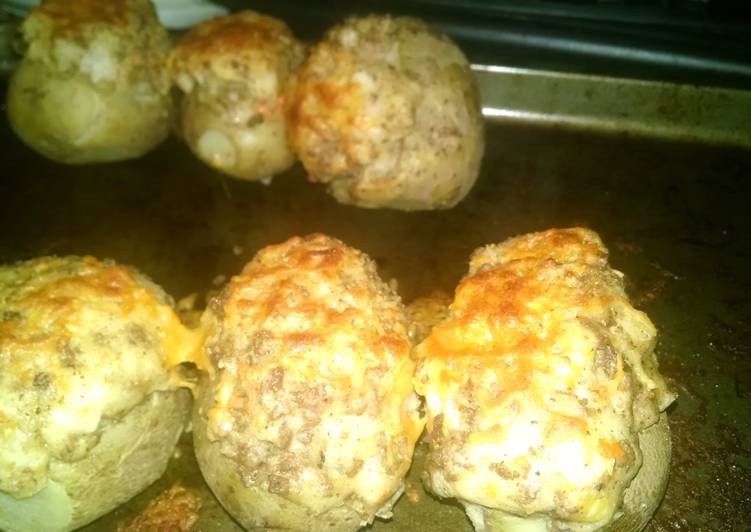 Step-by-Step Guide to Cooking Shepherd&#39;s Pie Twice Baked Potatoes Appetizing