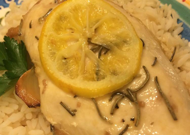 Easiest Way to Make Speedy Lemon Honey Baked Chicken