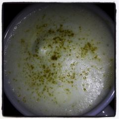 A picture of (Starbucks) Homemade Green Tea Latte.