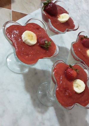 صورة لوصفة تحليه الفراولة 🍓🍓🍓