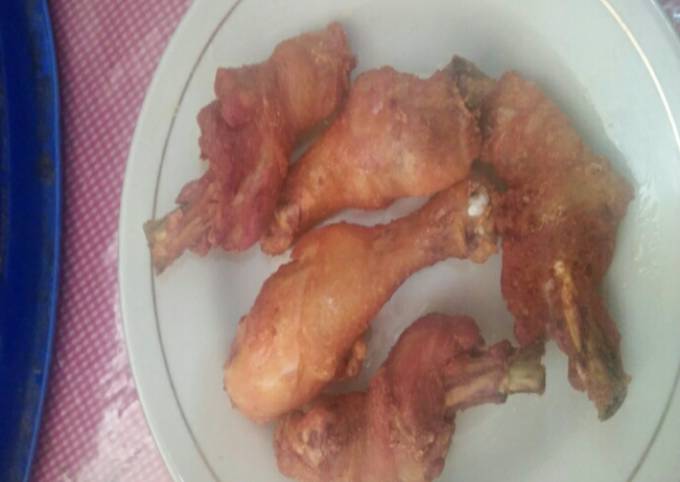 Paha ayam goreng sederhana(khusus buat pemula)