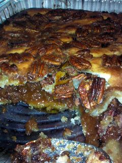 A picture of Brenda's Pecan Pie Cobbler.