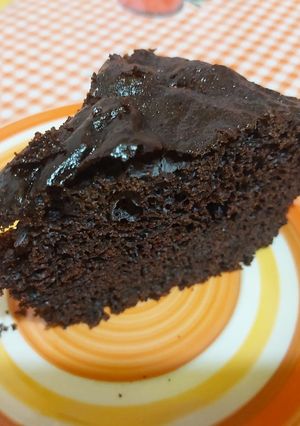 Una foto de Torta de chocolate sin gluten