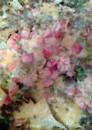 A picture of Super Nachos.