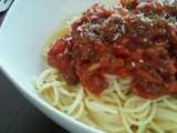canned tomato meat sauce