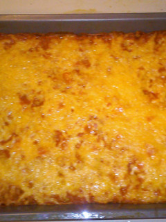 A picture of Chicken Taco Casserole.