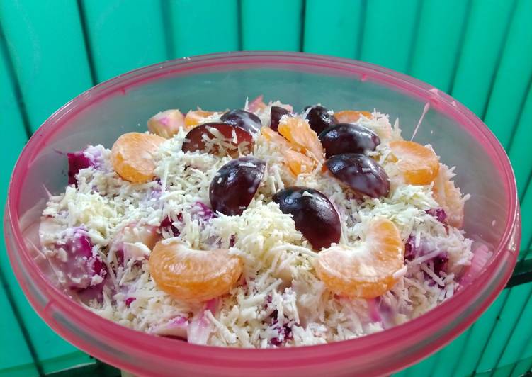  Resep  Salad  buah  homemade RaRa simple Gurih Masakan Sedap