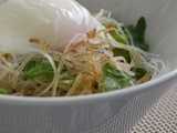 chrysanthemum greens salad