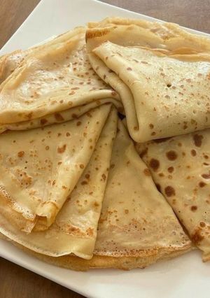 صورة لوصفة عجينة الكريب