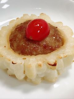 燒烤豬肉苦瓜封(水波爐料理) 的食譜成品照片