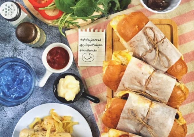 Recipe: Appetizing Roti John ala mamaell #phoPbyLiniMohd #menuberbuka