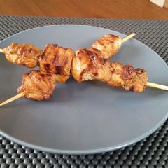 A picture of Spicy chicken kebab.