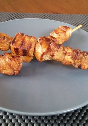 A picture of Spicy chicken kebab.
