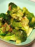 Microwaved Broccoli with Ume and Garlic