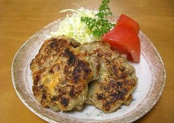 Crunchy Natto and Cheese Fritters