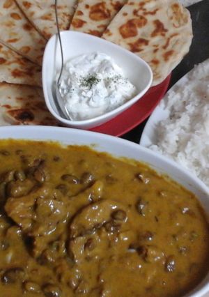 A picture of My Fruity Lamb Curry 💜.