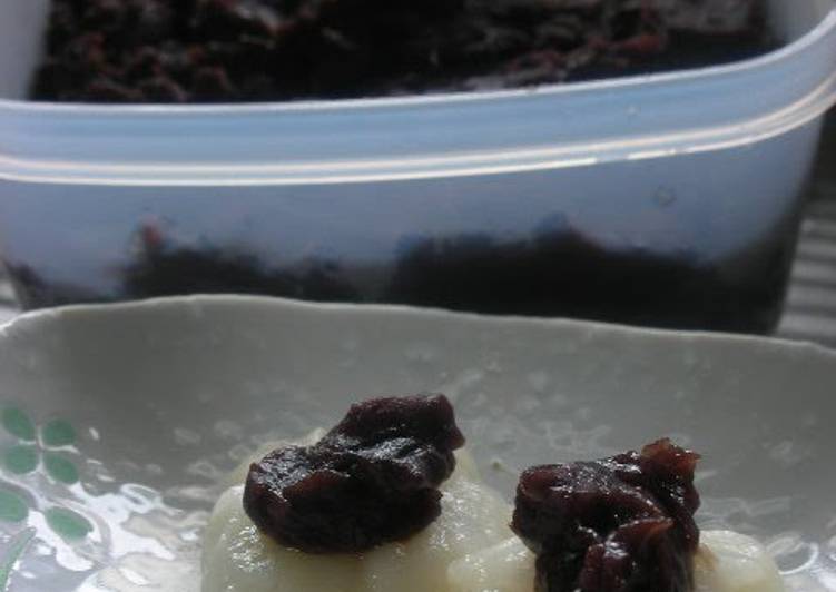 Easiest Way to Make Tasty Easy Pressure Cooker Tsubu-an (Chunky Sweet Red Bean Paste), Japanese Confectionery Style