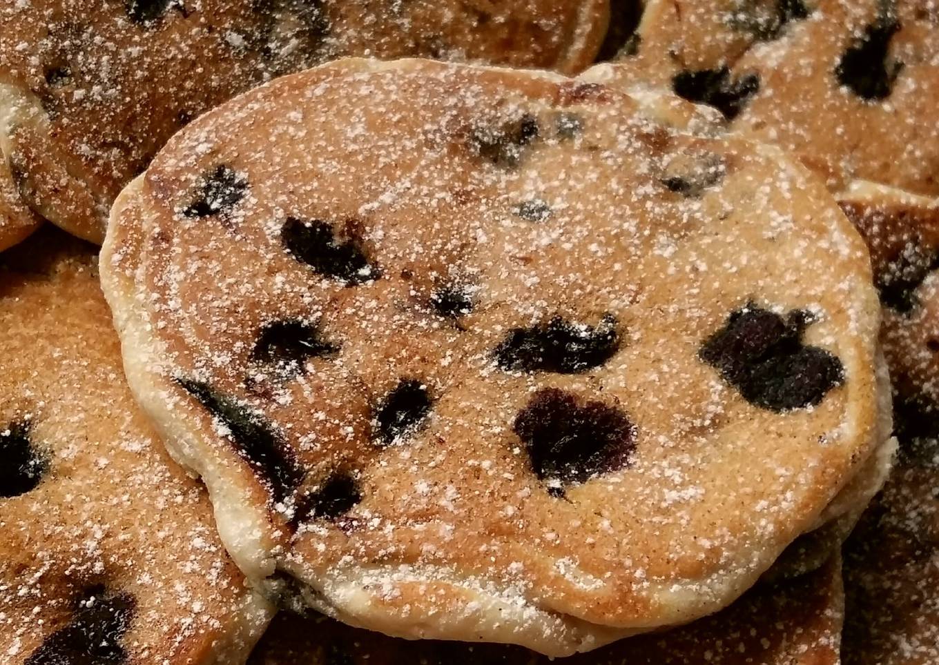 Vickys Blueberry Fritters, GF DF EF SF NF