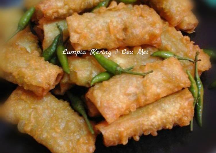 Resep Lumpia Kering #rabubaru, Menggugah Selera