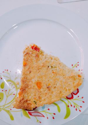 A picture of Vegetable Rice cake #1post1hope.