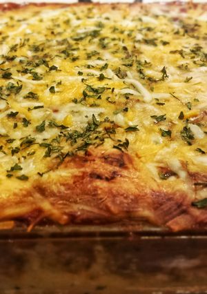 A picture of Chili Cheese Casserole.