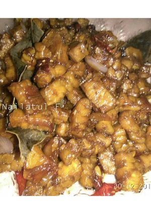 Foto resep Kering Tempe Basah (orek tempe)