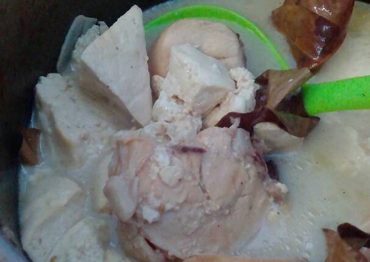 Cara Membuat MPASI 13+ Ayam Tahu Masak Gurih yang Renyah