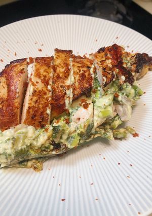 Foto resep Spinach Stuffed Chicken