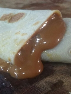Una foto de Masa para panqueques de dulce de leche