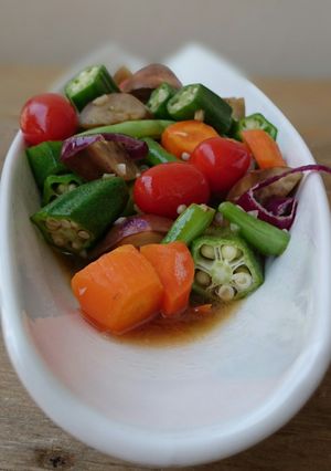 A picture of Leftover Vegetable Stir Fry.