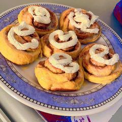 Cinnamon rolls A picture of Cinnamon rolls.