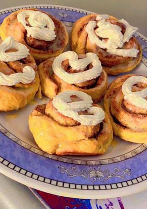 A picture of Cinnamon rolls.