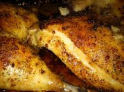 A picture of roast chicken