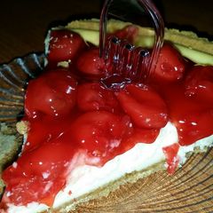A picture of Philadelphia cheesecake (classic).