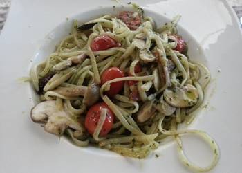 Update, Prepare Recipe Vegetarian Pesto Pasta Savory Delicious Update, Prepare Recipe Vegetarian Pesto Pasta Savory Delicious