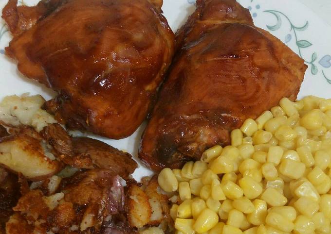 Recipe of Eric Ripert BBQ Chicken Thighs