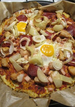 Egészséges Pizza (Reg-Enoros) recept fotója