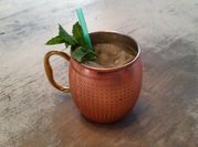 A picture of vodka alcoholic beverage