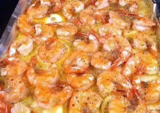 Recipe of Any-night-of-the-week Larry&#39;s amazing Shrimp