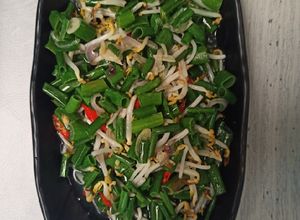 Foto resep Tumis bunga prei toge