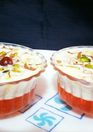 A picture of Jelly With Vermicilli Kheer.