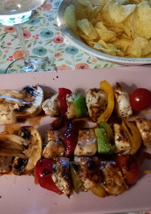 Foto principal de Brochetas de pollo al limón