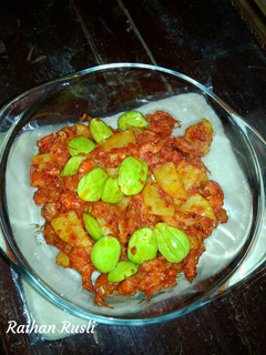 Foto resep Balado Udang Petai Cemplung